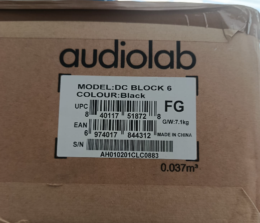 Audiolab DC Block 6 - Filtro di rete - USATO