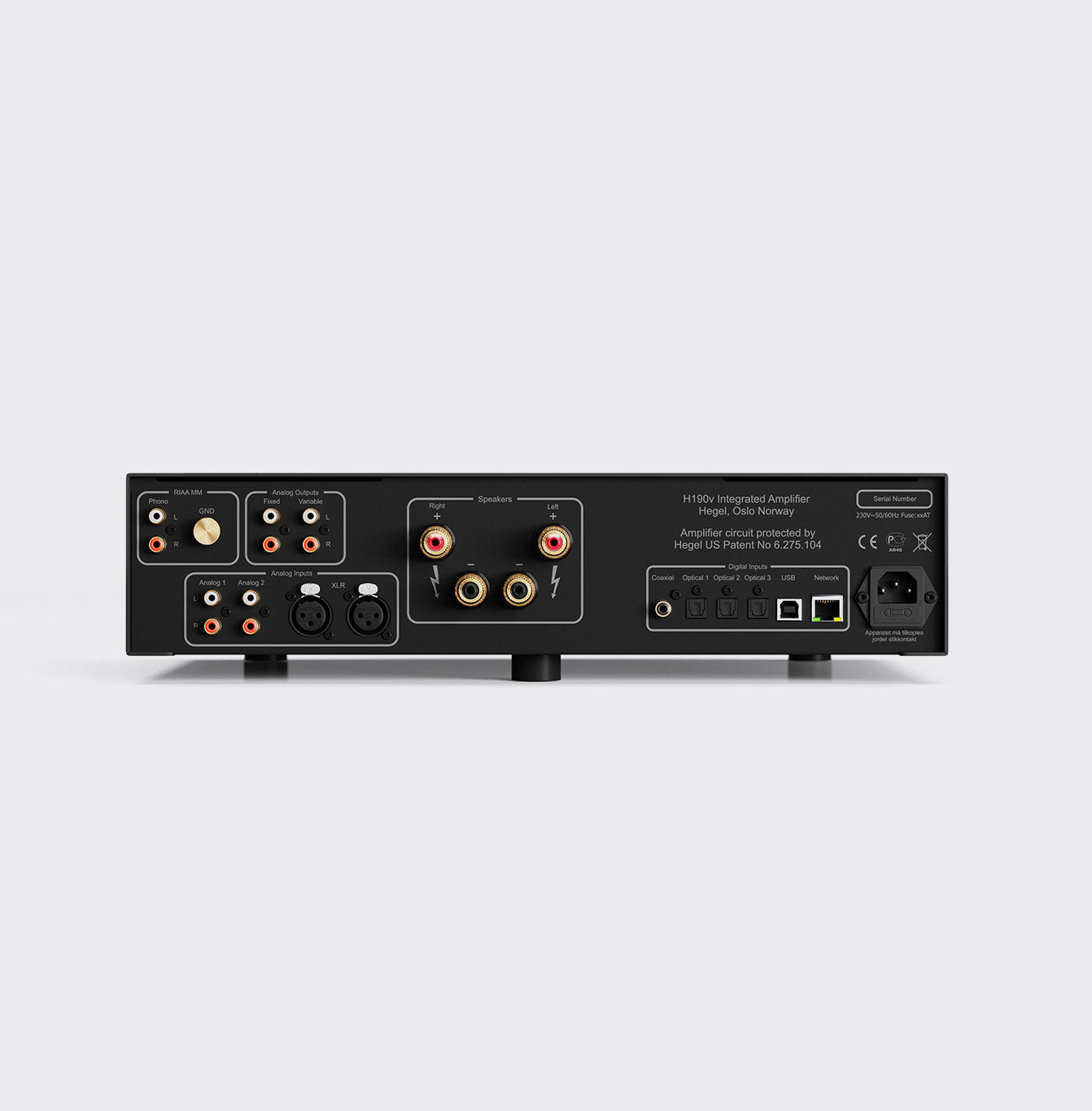 Hegel H190V - Amplifier with integrated streamer - ASK FOR AVAILABILITY