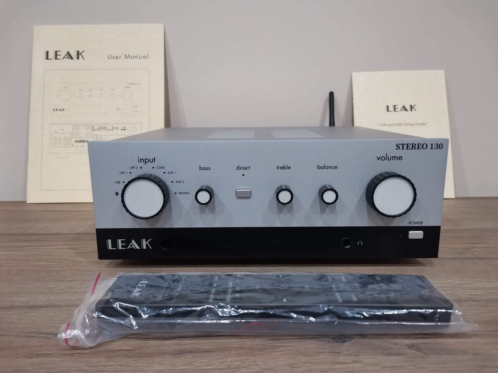 Leak Stereo 130 Silver – Stereo-Vollverstärker