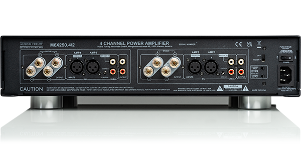 Musical Fidelity M6x 250.4/2 - Multichannel Power Amplifier