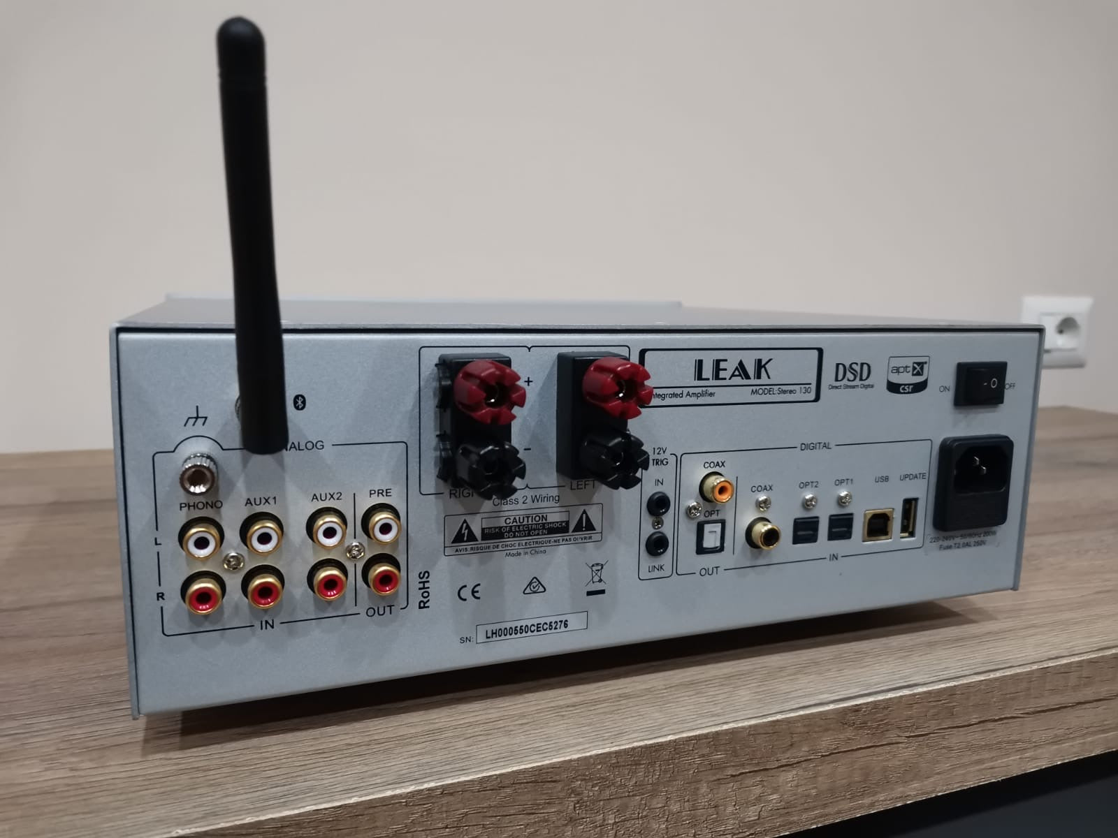 Leak Stereo 130 Silver – Stereo-Vollverstärker