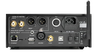 Gold Note DS-10 EVO Line - DAC - Streamer Audio
