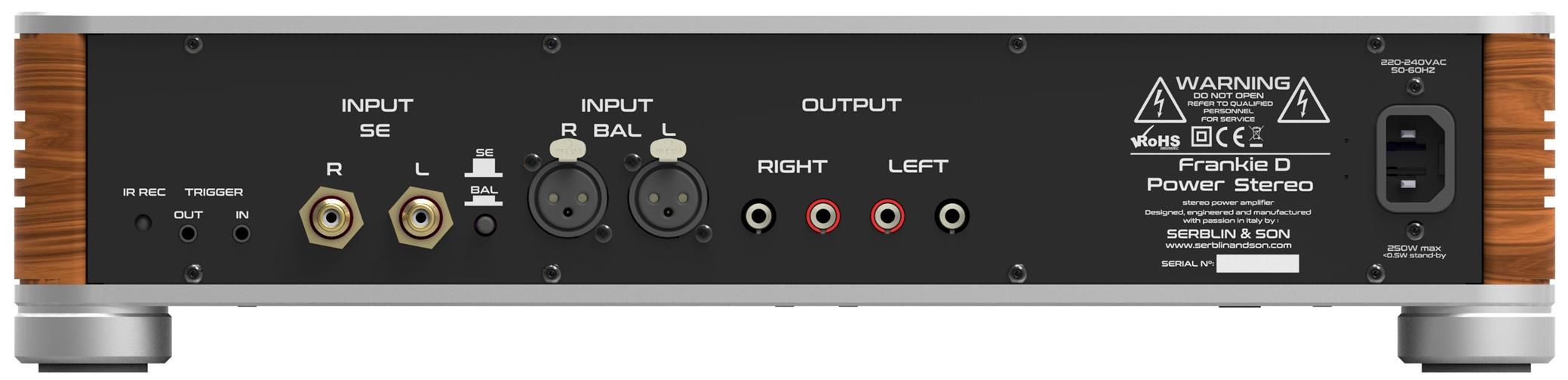 Serblin & Son Frankie power stereo - Amplificatore finale stereo - PRONTA CONSEGNA