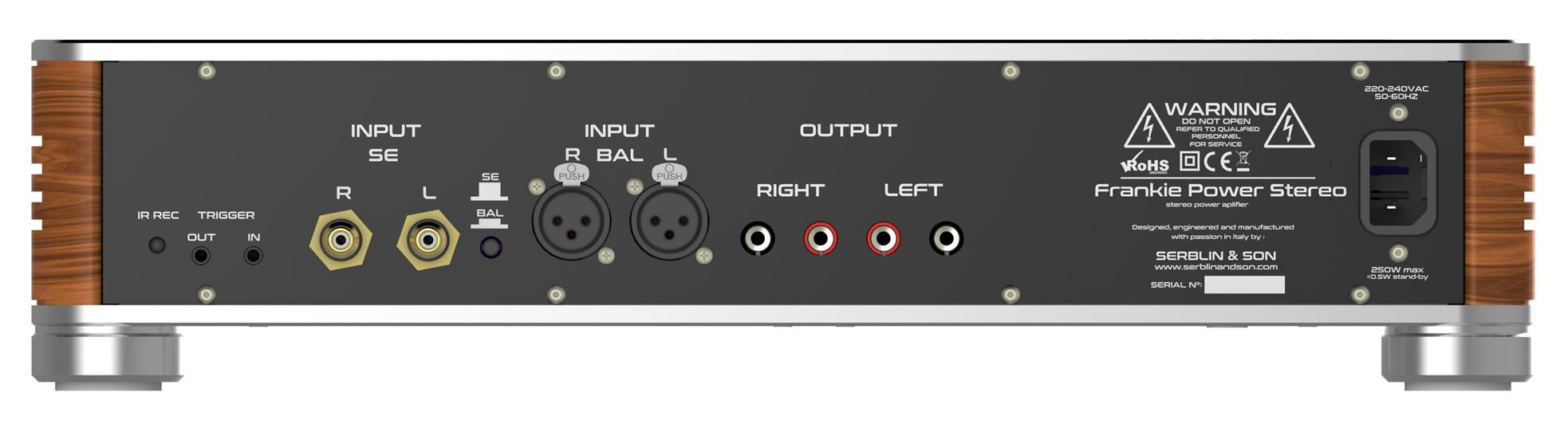 Serblin & Son Frankie power stereo - Amplificatore finale stereo - PRONTA CONSEGNA