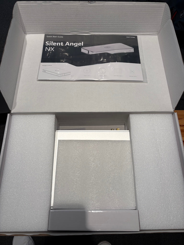 Silent Angel Bonn NX - Audioschalter - LIEFERFERTIG in SILBER