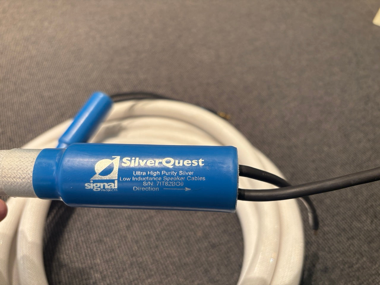 Signal Projects Silverquest Speaker Cables 2,5m - USATO