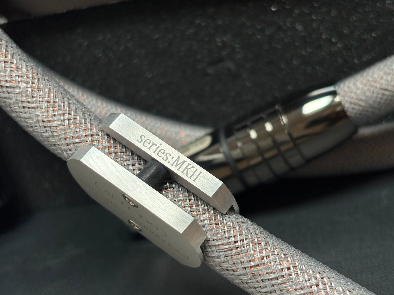 Albedo Silver MONOLITH REFERENCE MKII MONOCRYSTAL – Stereo-Signalkabel – LIEFERFERTIG RCA 1m+1m