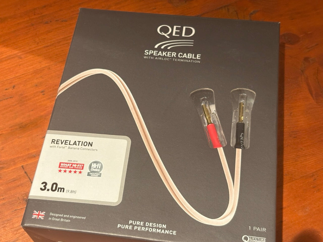 QED Revelation 3m+3m - Cavo per diffusori - USATO