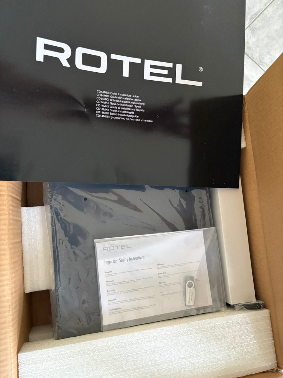 Rotel CD-14 MKII - Lettore CD - EX DEMO