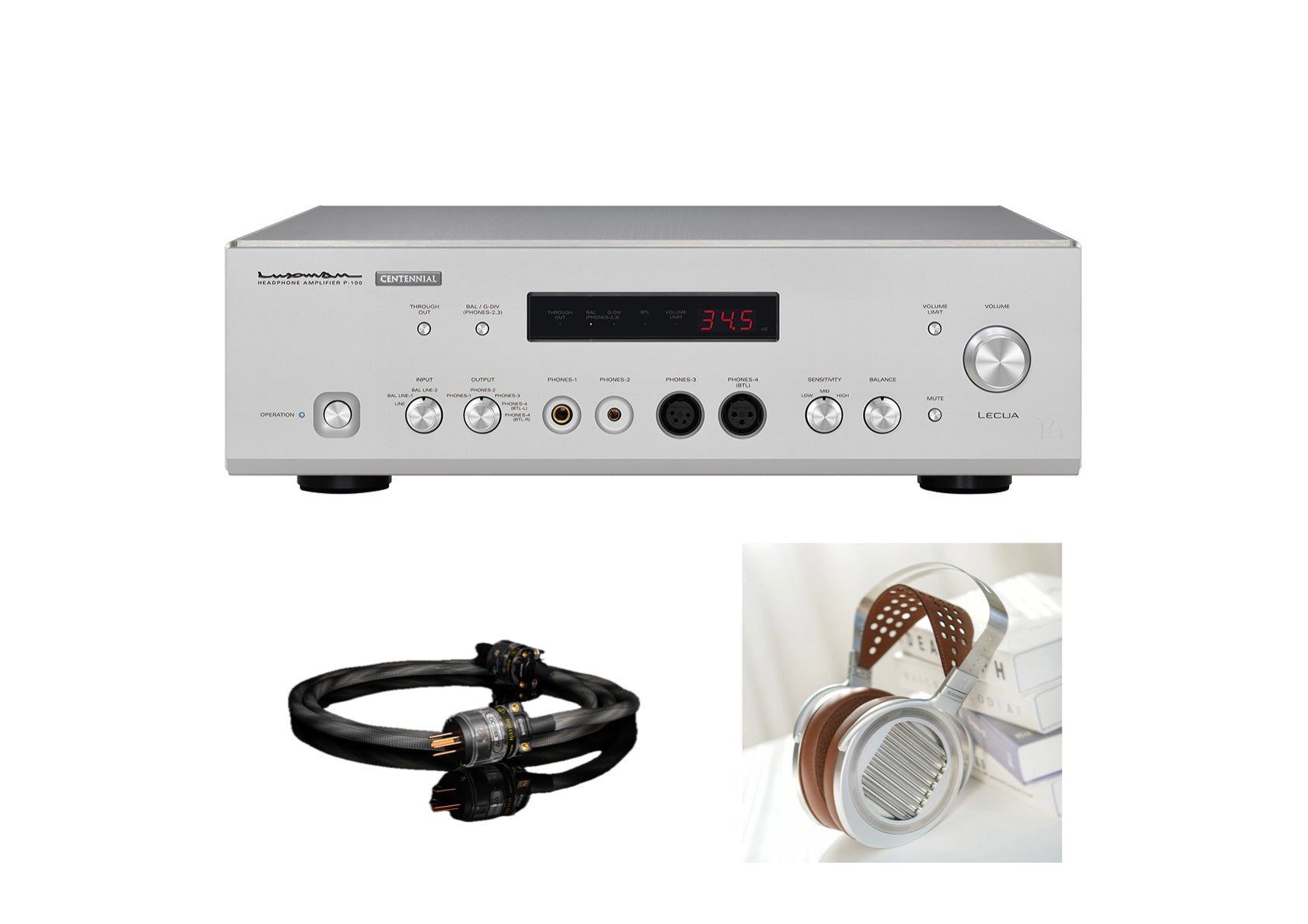 Luxman P-100 CENTENNIAL + HIFIMAN Susvara + Albedo SOURCE - Impianto Cuffie - PROMO