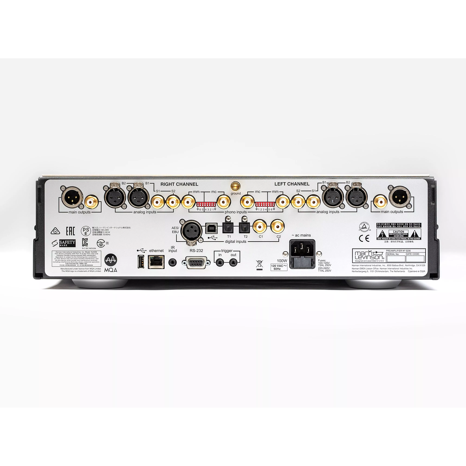 Mark Levinson N° 5206 - Preamplificatore