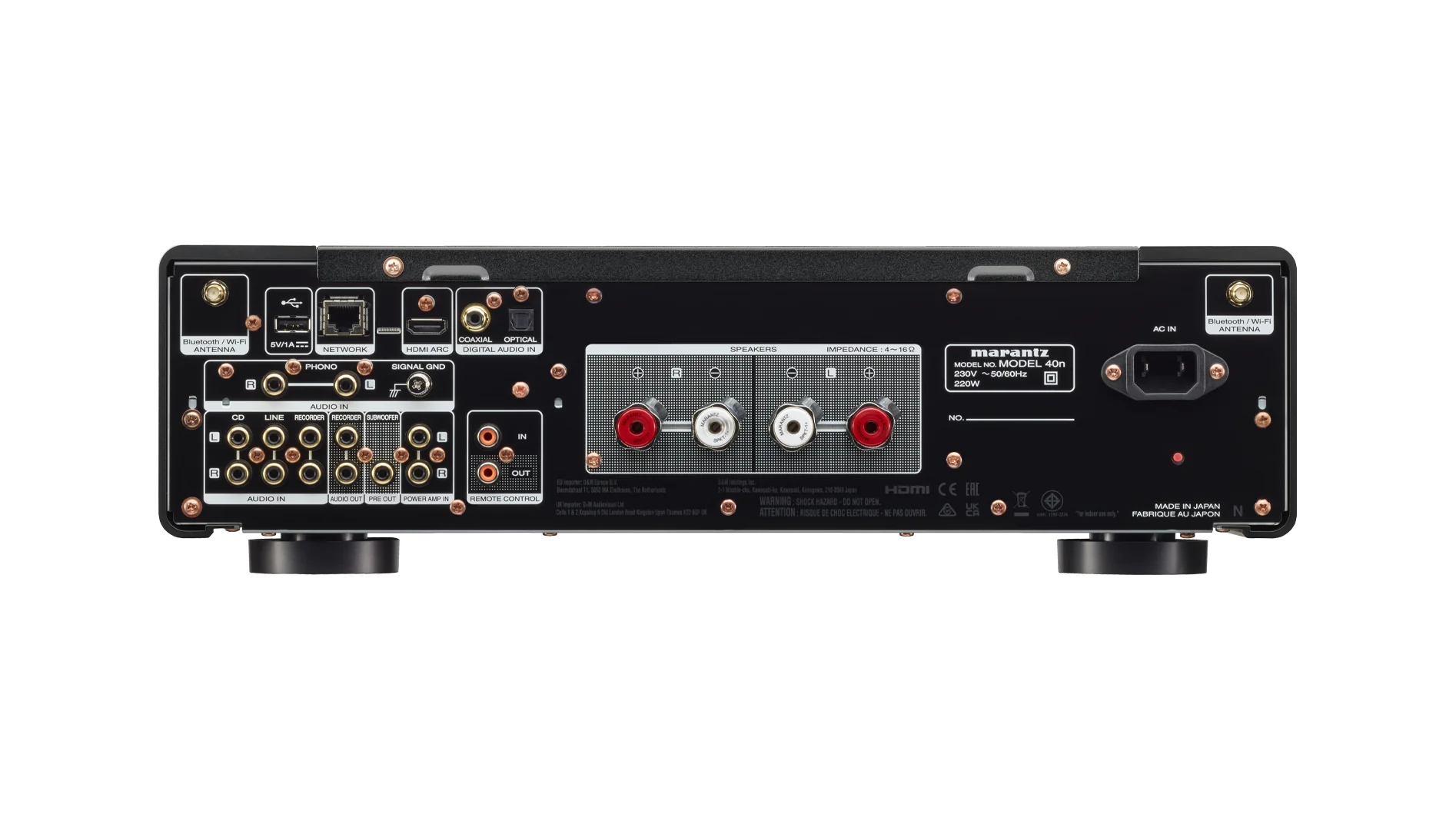 Marantz Model 40N - Amplifier with integrated streamer - Silver - OPEN BOX