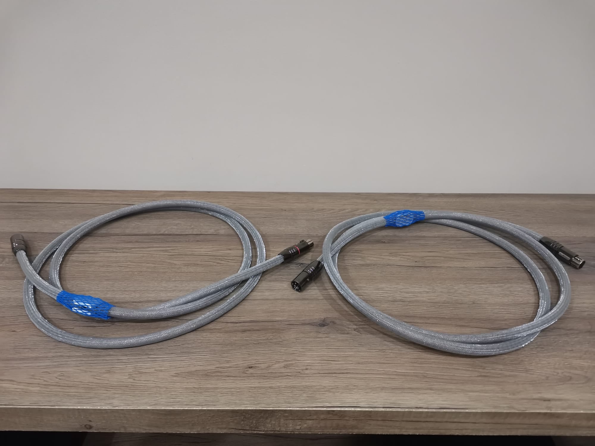 Albedo Silver MONOLITH REFERENCE MKII MONOCRYSTAL – Stereo-Signalkabel – LIEFERFERTIG RCA 1m+1m