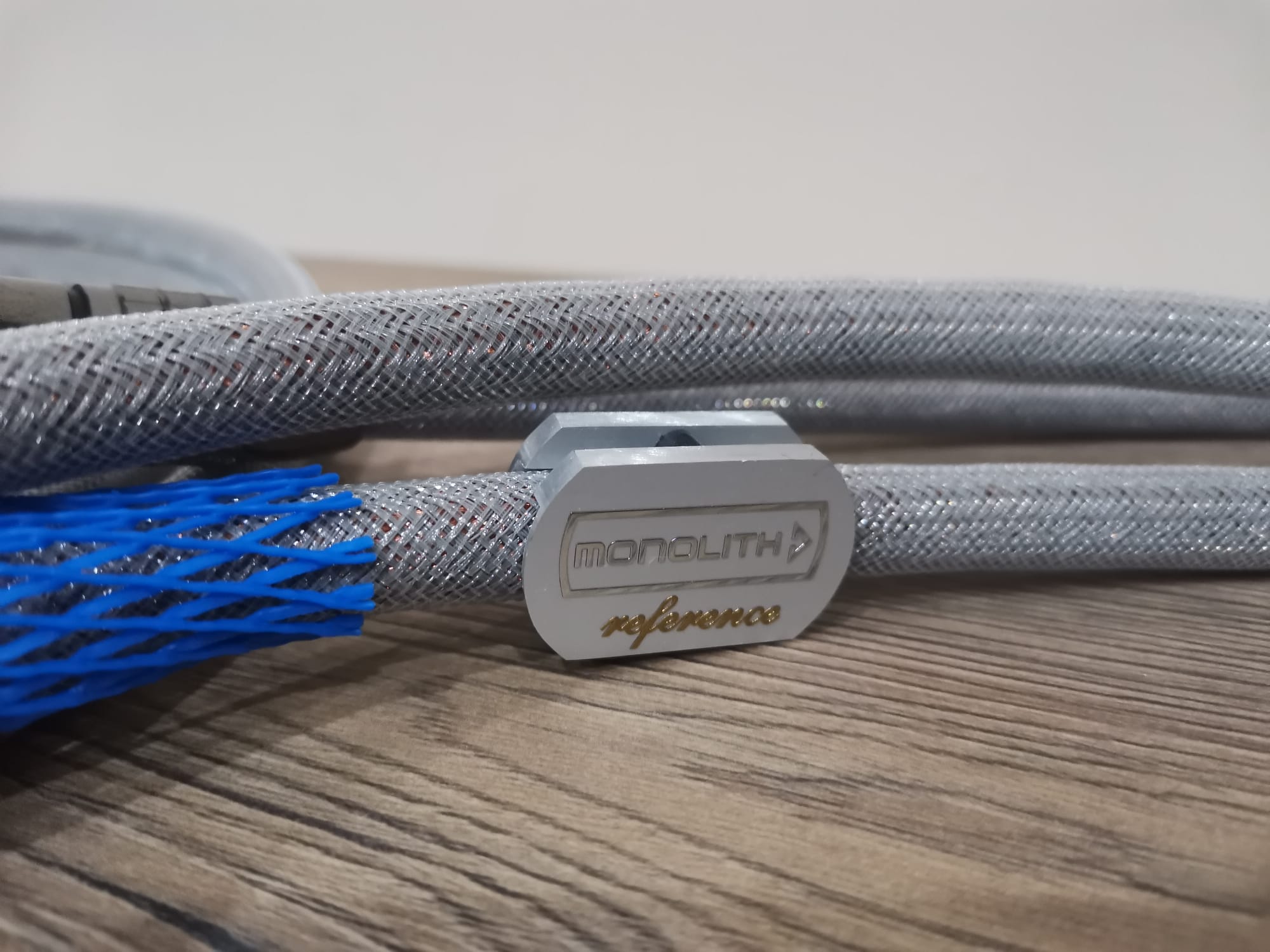 Albedo Silver MONOLITH REFERENCE MKII MONOCRYSTAL – Stereo-Signalkabel – LIEFERFERTIG RCA 1m+1m