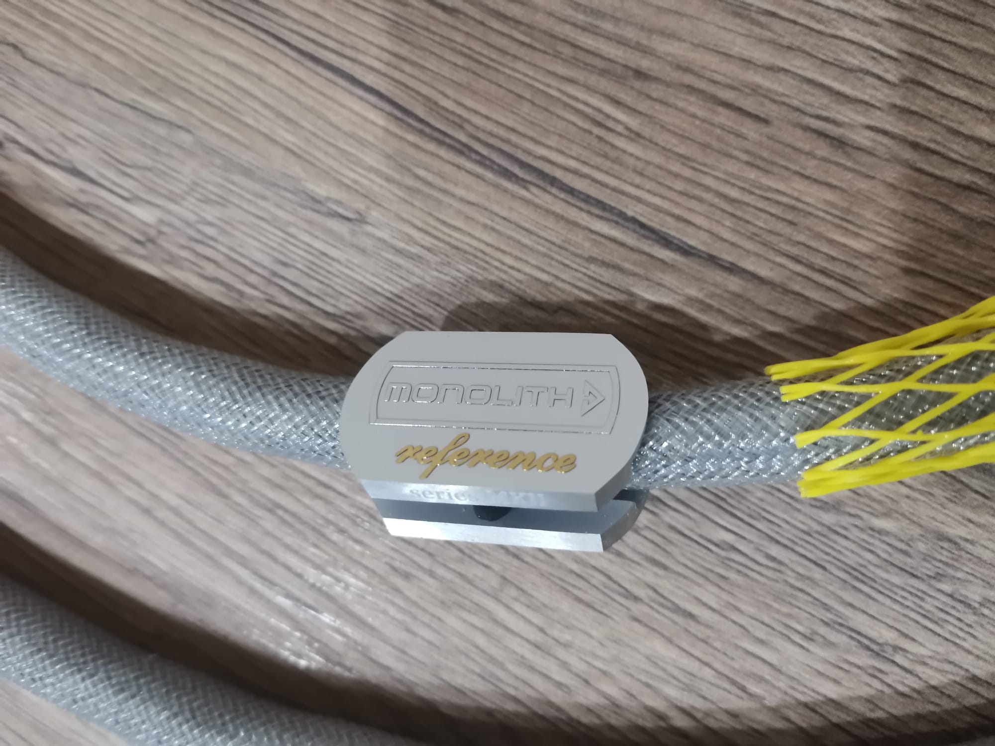 Albedo Silver MONOLITH REFERENCE MKII MONOCRYSTAL – Stereo-Signalkabel – LIEFERFERTIG RCA 1m+1m