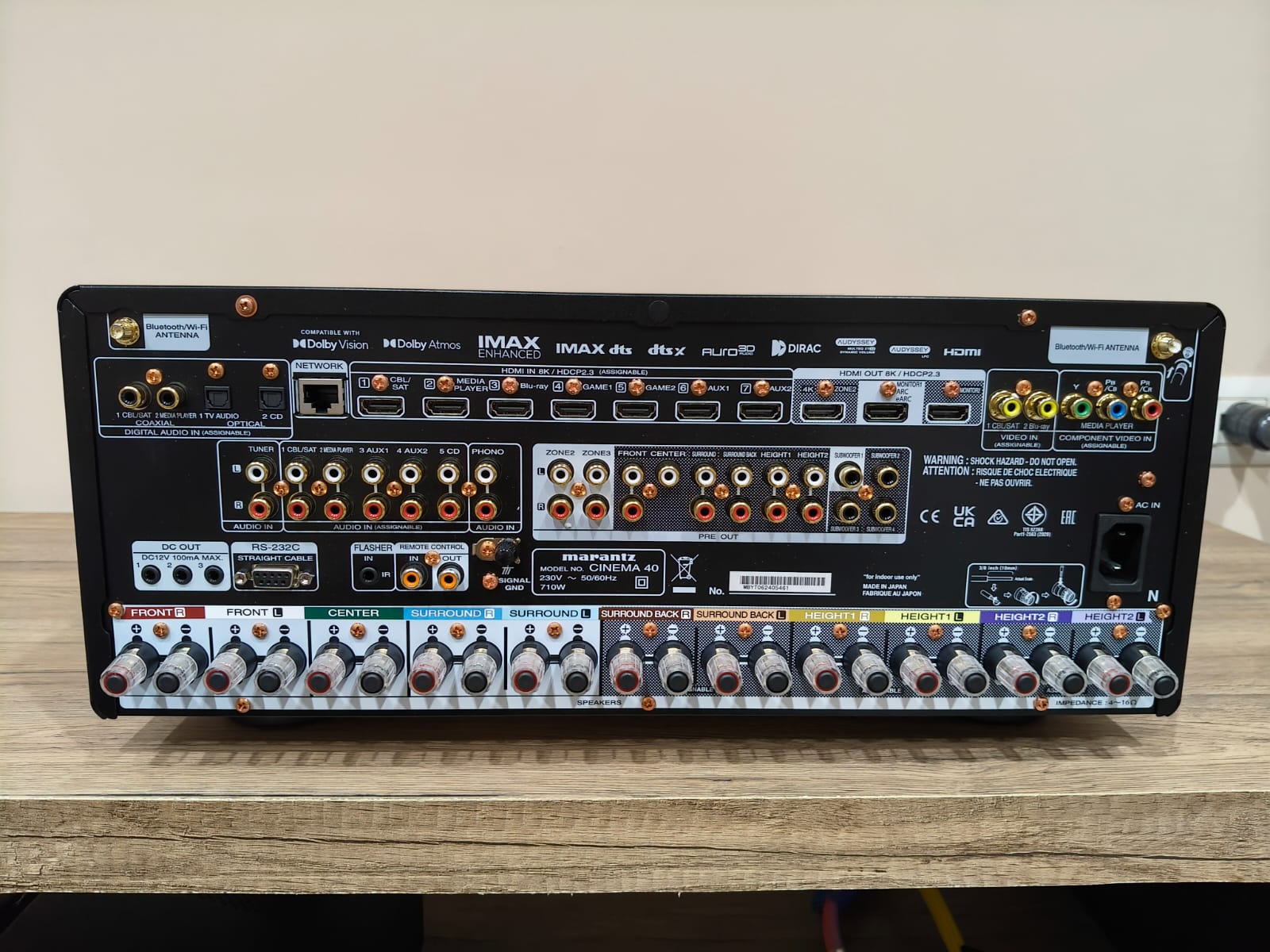 Marantz Cinema 40 - 9.4 Channel 8K AV Amplifier