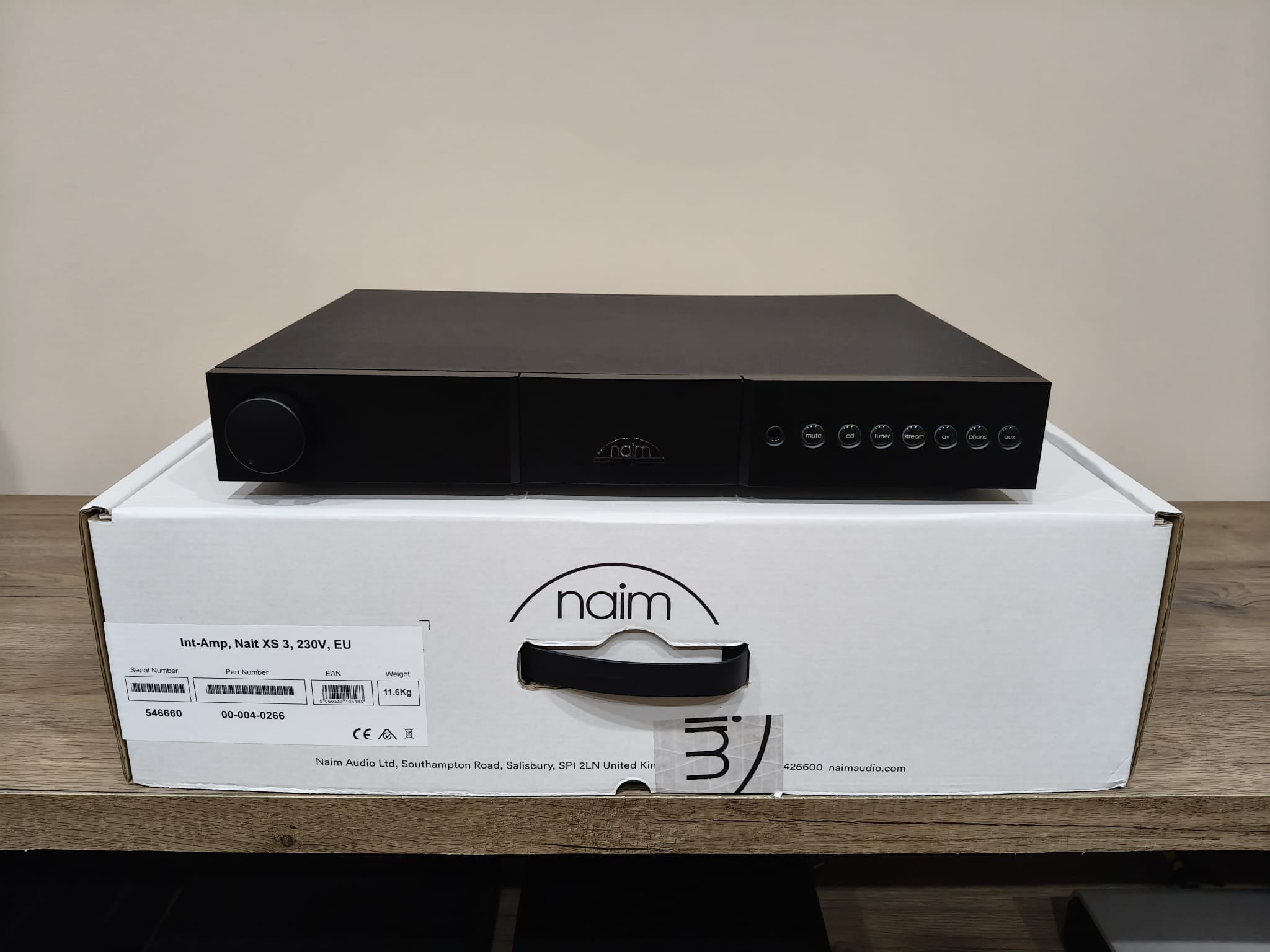 NAIM Nait XS3 - Amplificatore integrato - USATO