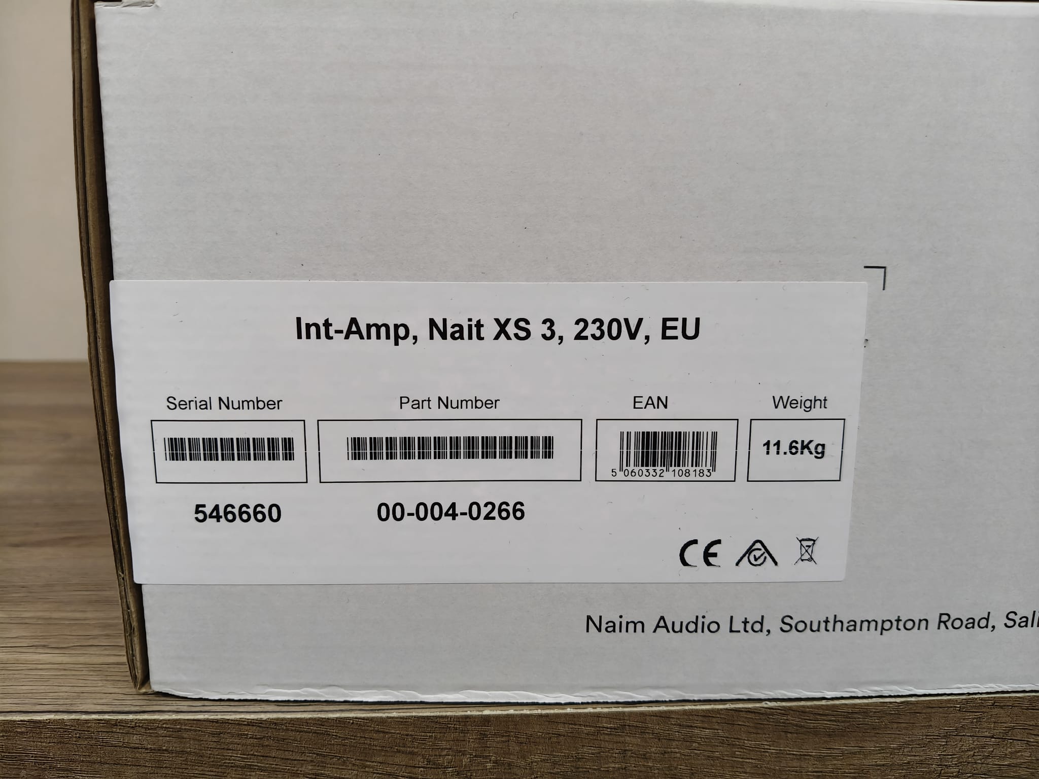 NAIM Nait XS3 - Amplificatore integrato - USATO