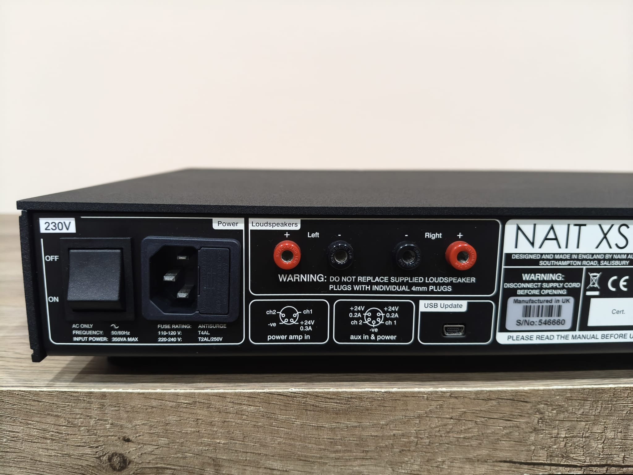 NAIM Nait XS3 - Amplificatore integrato - USATO