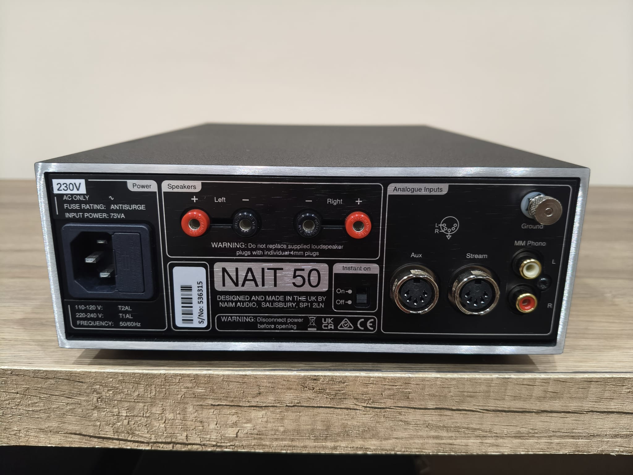 NAIM Nait 50LE - Amplificatore integrato - USATO