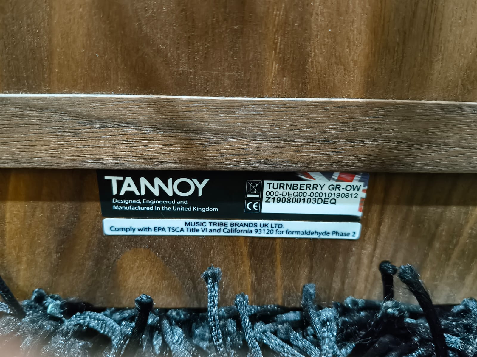 Tannoy TURNBERRY GR Oiled Walnut - Coppia di diffusori da pavimento