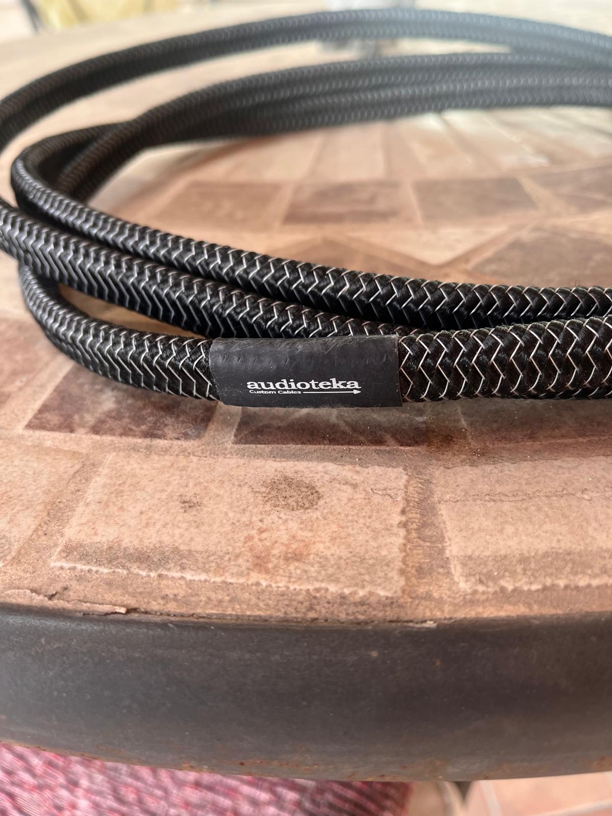 Audioquest Rocket 44 konfektioniert - Lautsprecherkabel 2,5m+2,5m - GEBRAUCHT