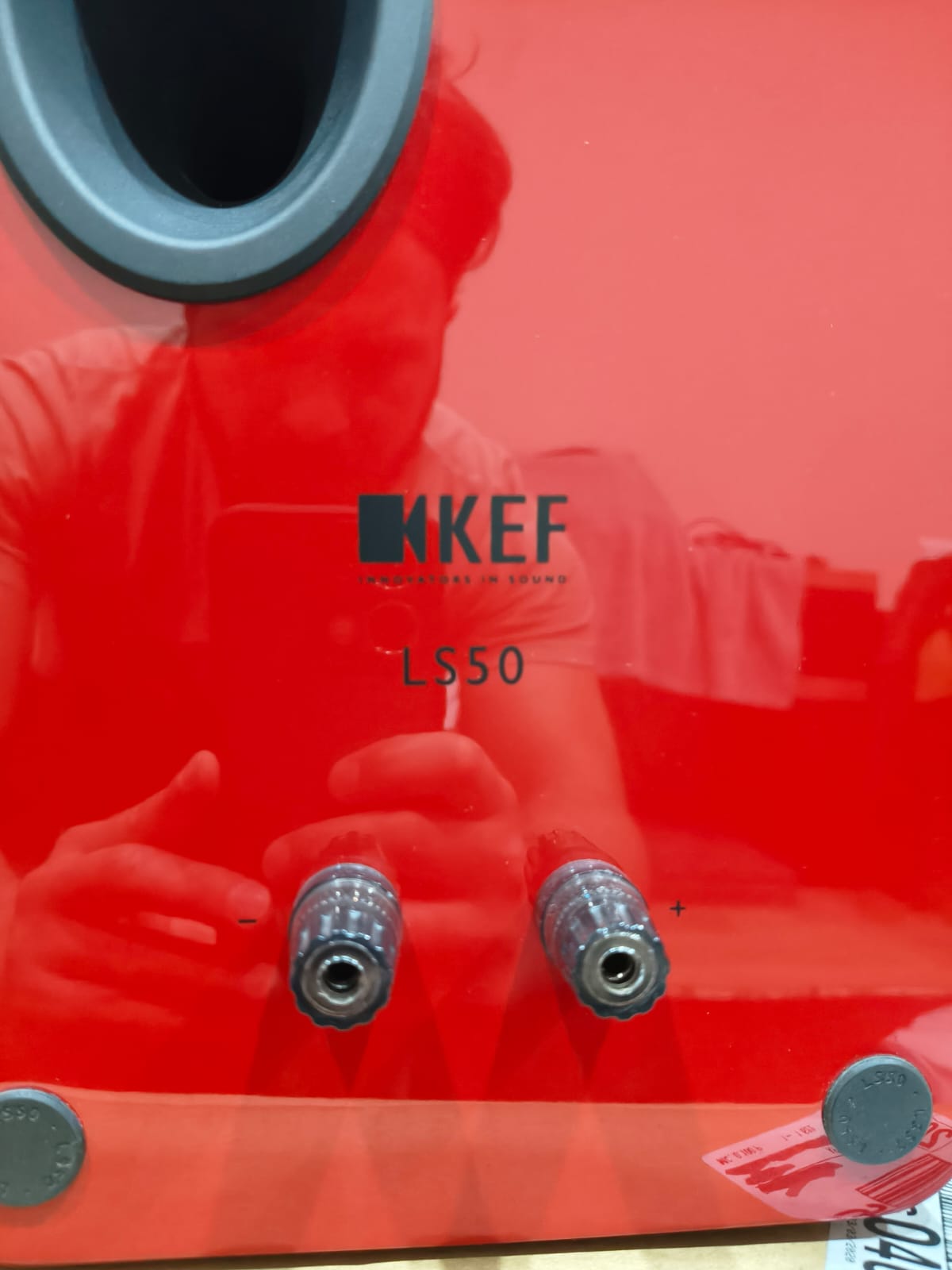 Kef LS50 Rosse - Coppia di diffusori da scaffale - USATO