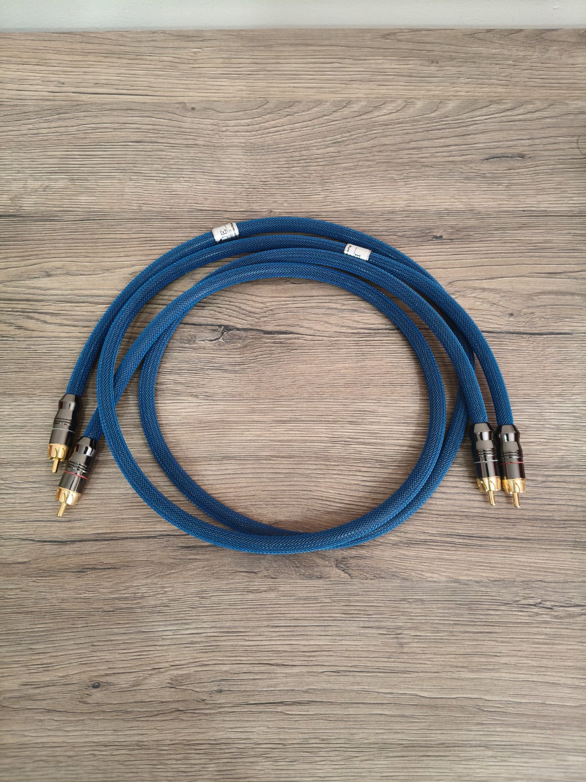 Albedo Silver BLUE - Cavo di segnale stereo RCA - USATO