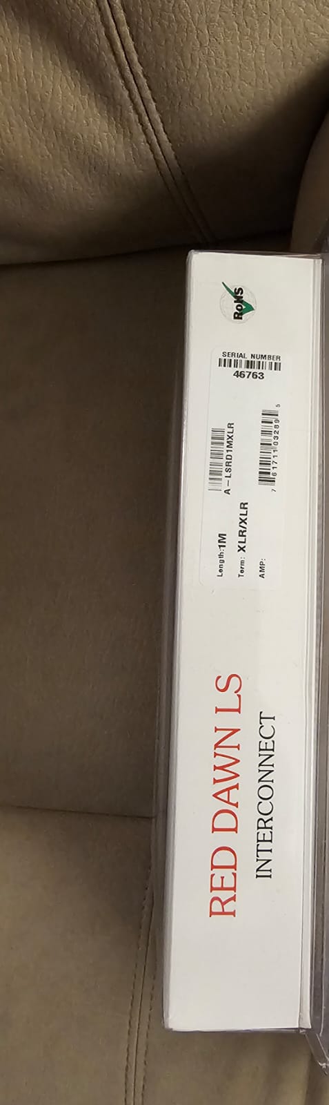 Nordost Red Dawn Leif LS - coppia di cavi di segnale XLR - USATO