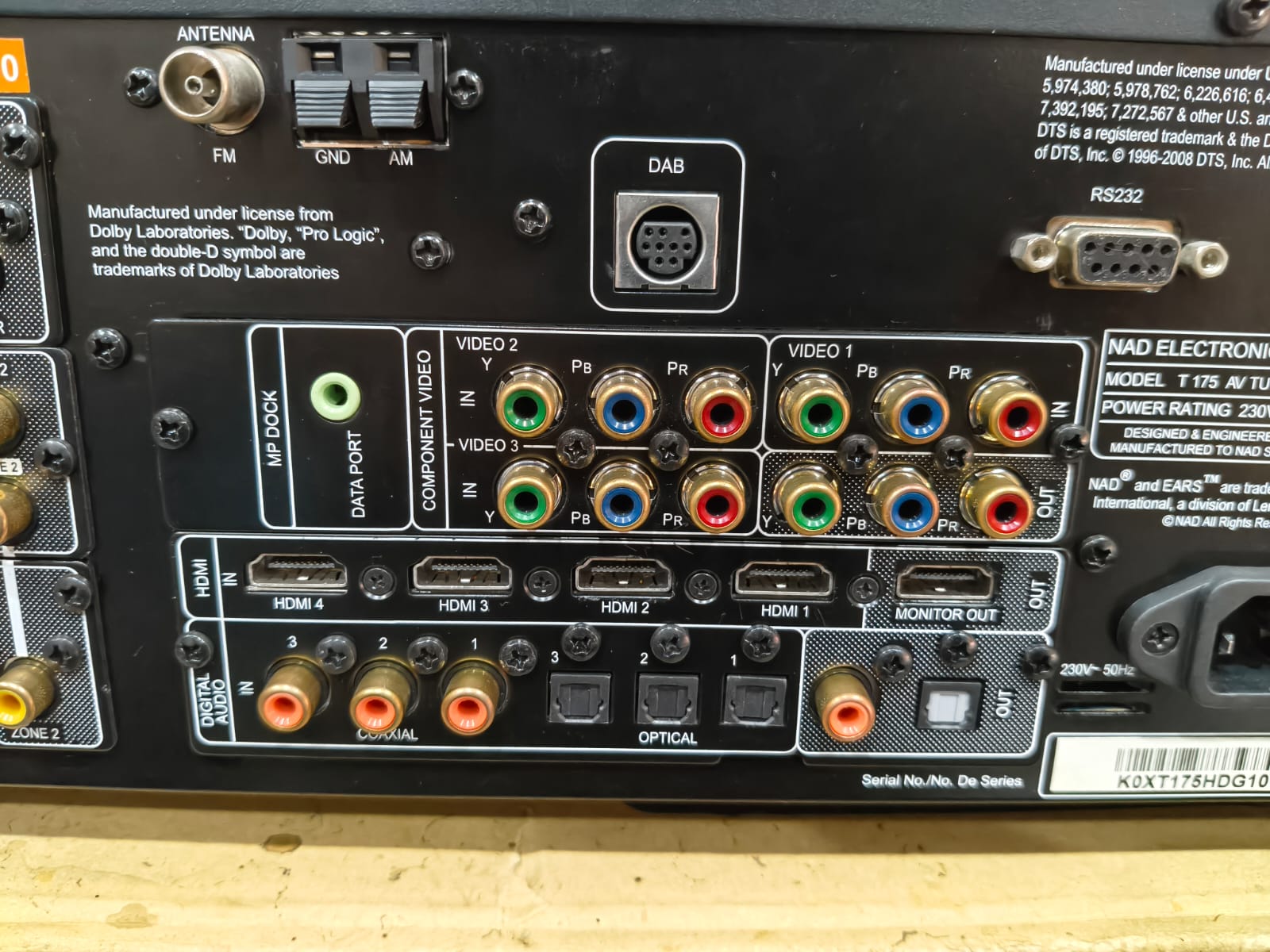 NAD T175 - Preamplificatore Audio Video - USATO