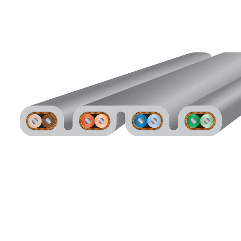 Wireworld PLATINUM STARLIGHT 8 TWINAX ETHERNET - ethernet cable