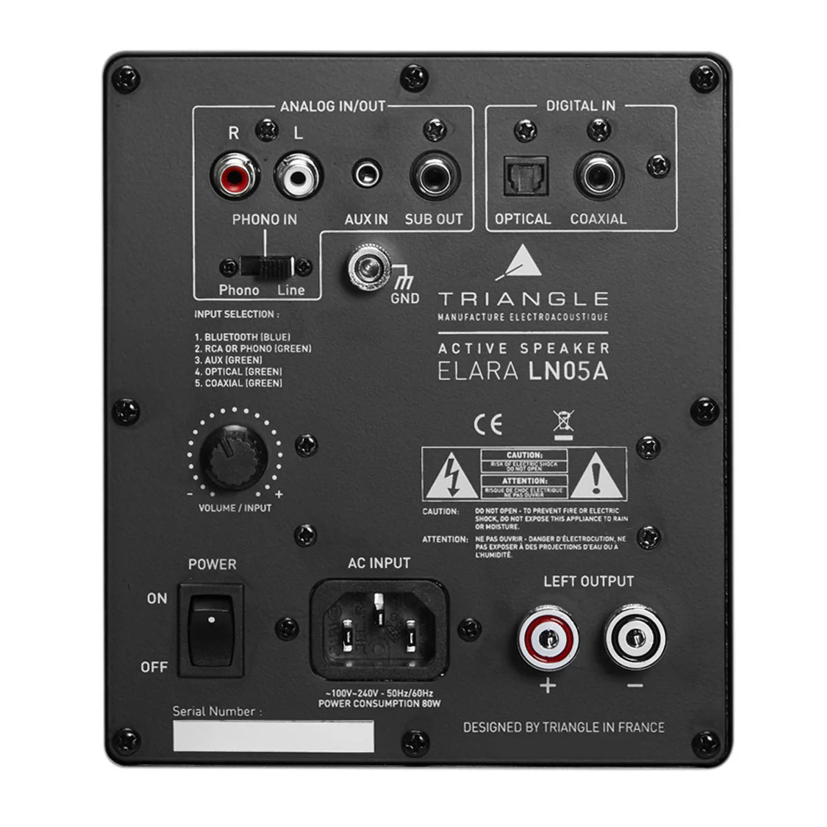 Triangle ELARA LN05A - Coppia di diffusori attivi - CHIEDERE DISPONIBILITA' COLORI