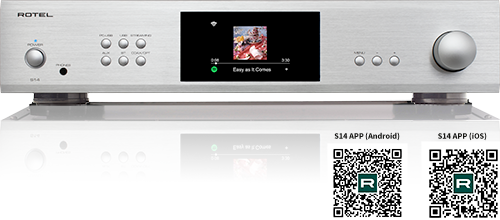 Rotel S14 - Integrated Amplifier with Streamer - READY FOR DELIVERY