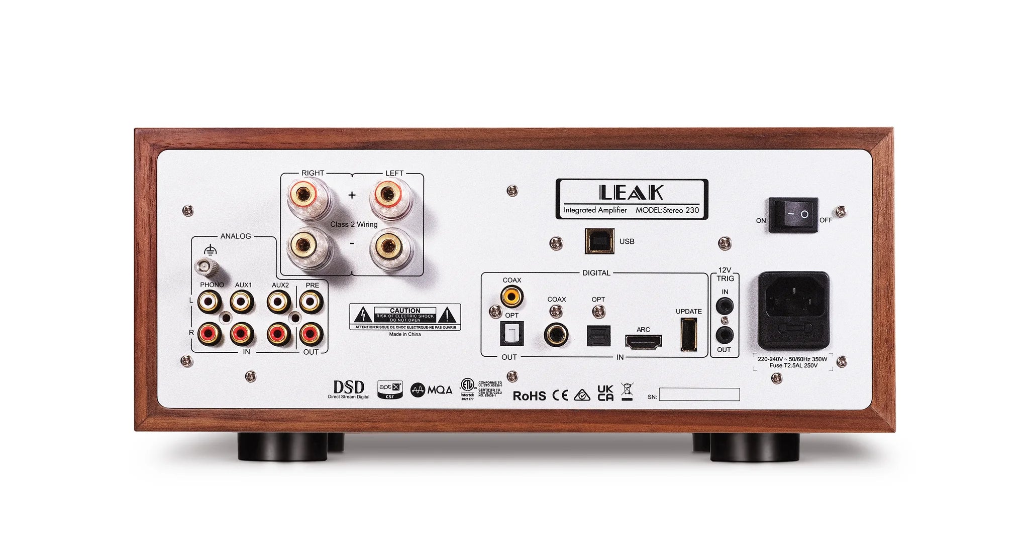 Leak Stereo 230 Silver – Stereo-Vollverstärker