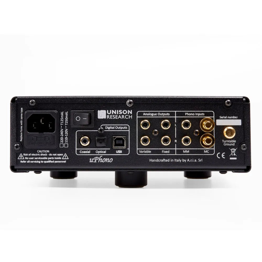 Unison uPhono+ – Pre Phono MM/MC e Ampli Cuffie