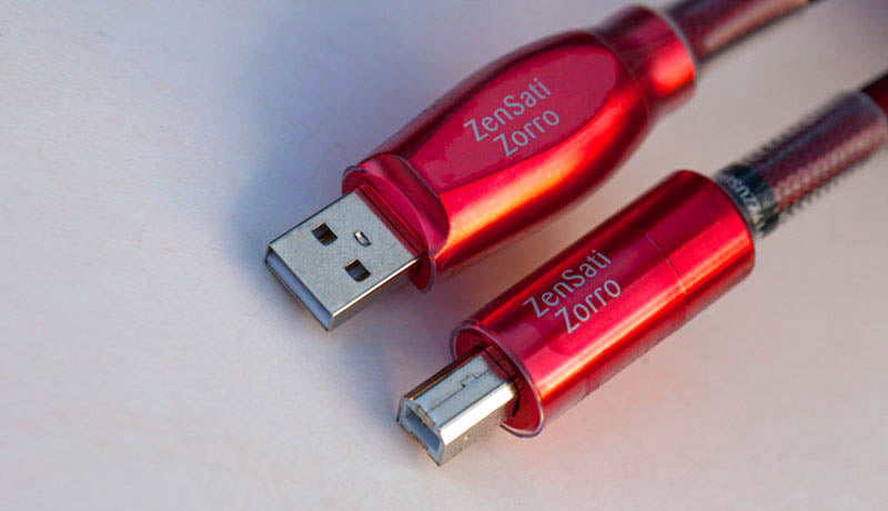 Albedo Silver DIGITAL USB MONOCRYSTAL - USB cable - READY FOR DELIVERY 1m