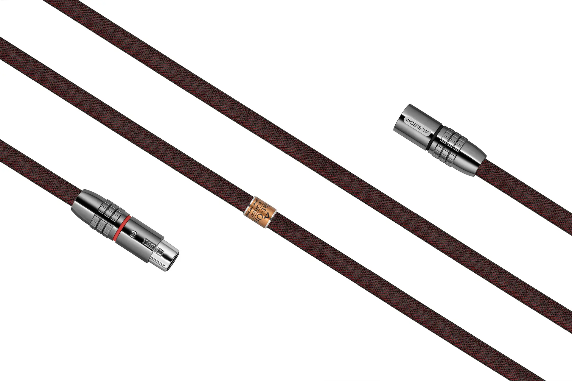 Albedo Silver FLAT-ONE - Stereo signal cable - READY FOR DELIVERY XLR