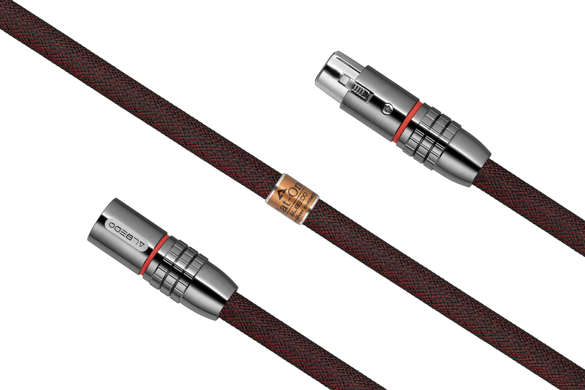 Albedo Silver FLAT-ONE - Stereo signal cable - READY FOR DELIVERY XLR