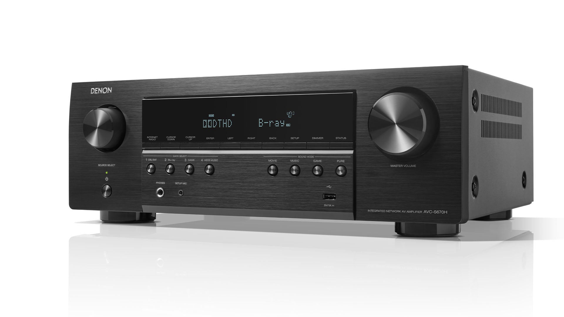 Denon AVC-S670H - Amplificatore AV 5.2 Canali - PRONTA CONSEGNA