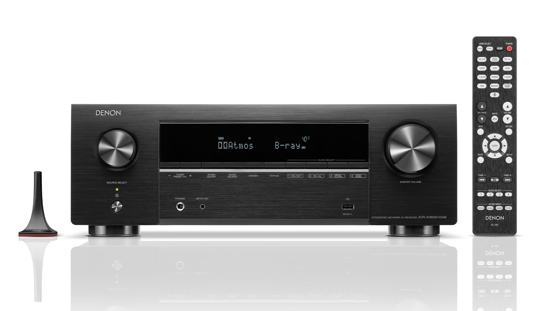 Denon AVR-X1800H DAB - 7.2 Channel 8K AV Receiver - READY FOR DELIVERY