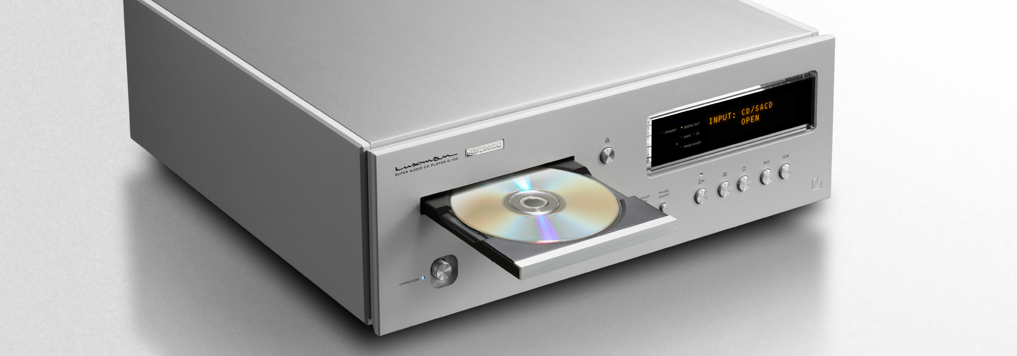 Luxman D-100 CENTENNIAL - CD/SACD (100th Anniversary) - PREORDINABILE