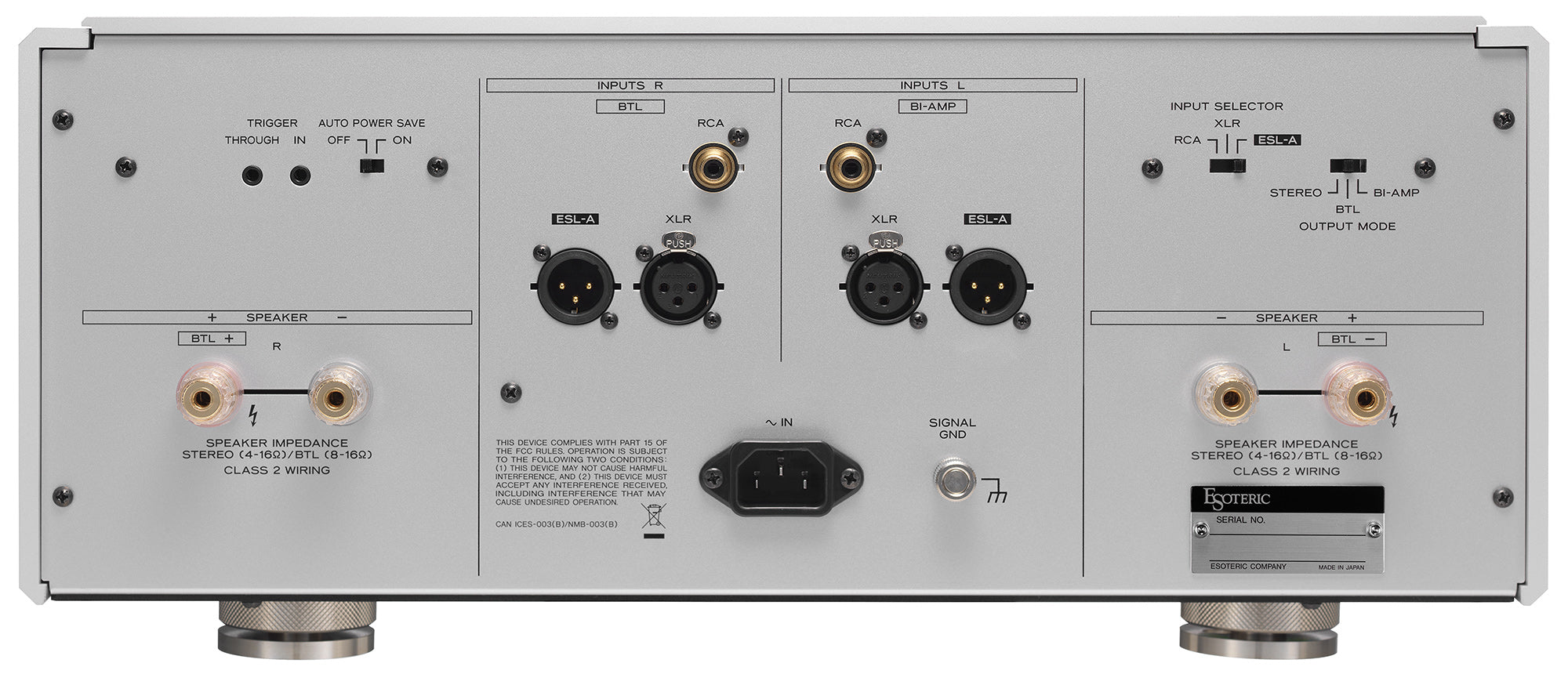 Esoteric S-05 - Power Amplifier