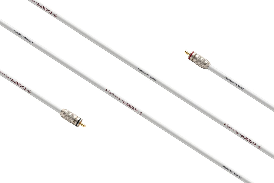 Albedo Silver BEGINING MKII - Stereo signal cable - ASK FOR AVAILABILITY