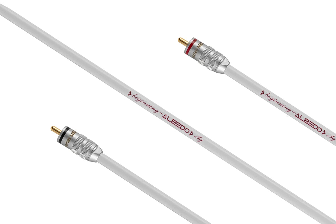 Albedo Silver BEGINING MKII - Stereo signal cable - ASK FOR AVAILABILITY