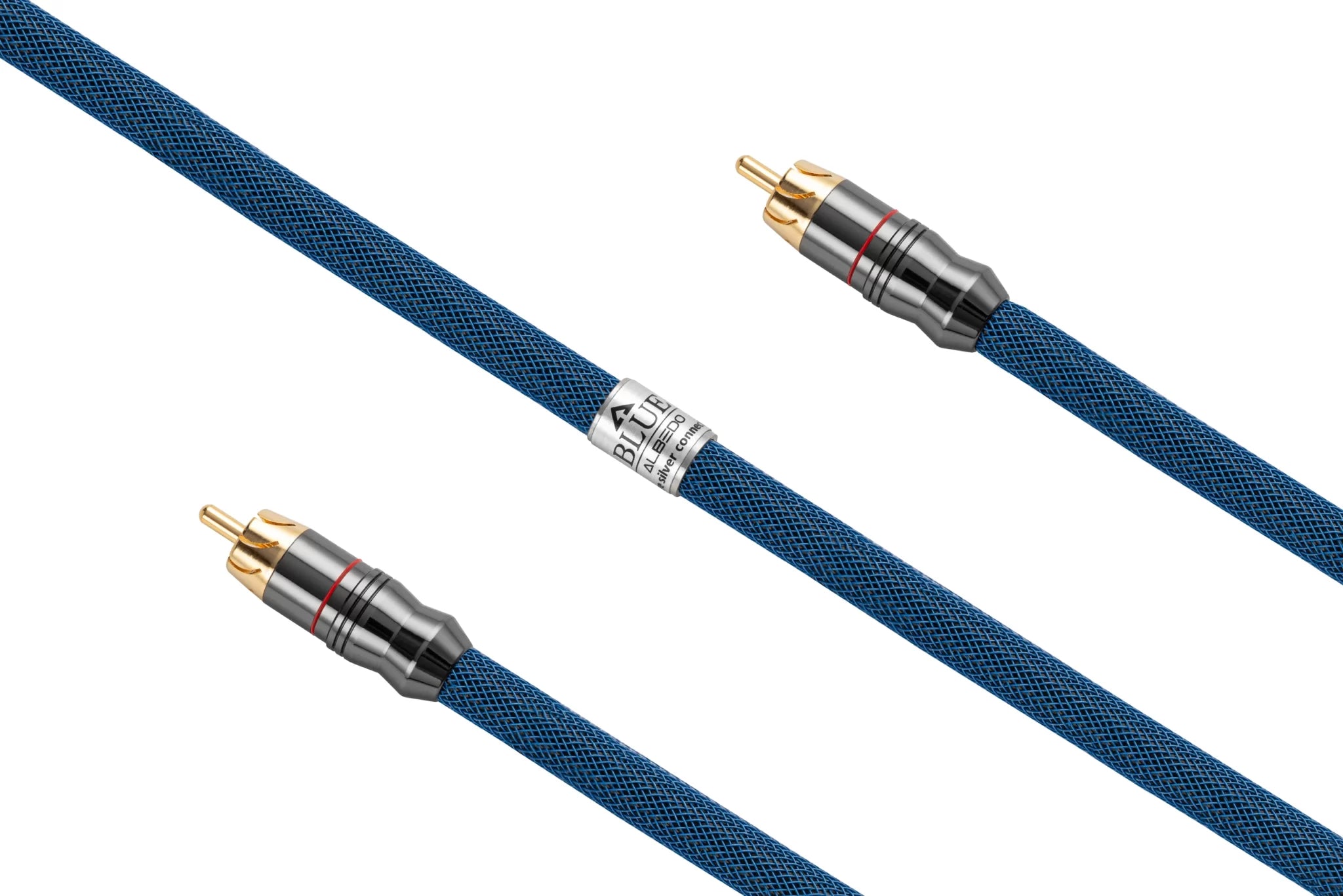 Albedo Silver BLUE - Cavo di segnale stereo - PRONTA CONSEGNA