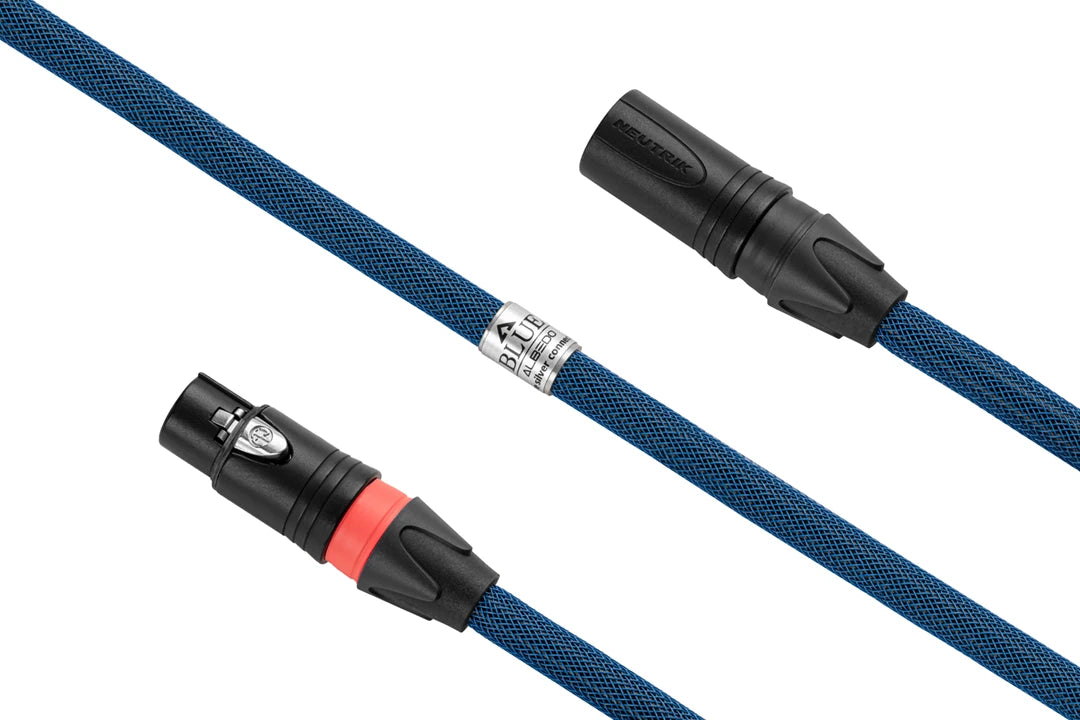 Albedo Silver BLUE - Cavo di segnale stereo - PRONTA CONSEGNA