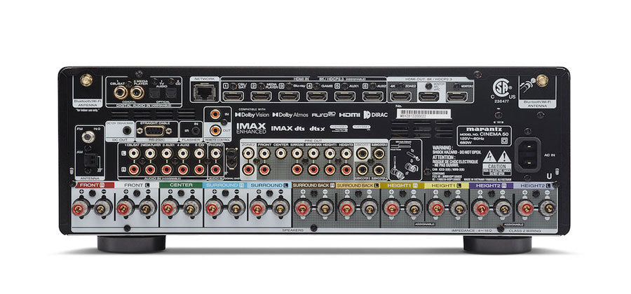 Marantz Cinema 50 - Amplificatore AV 8K a 9.4 canali