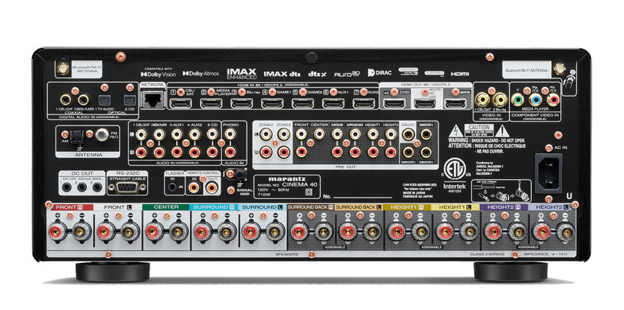 Marantz Cinema 40 – 9,4-Kanal-8K-AV-Verstärker
