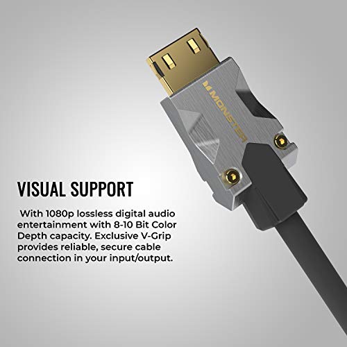 Monster M-SERIES M1000 - Cavo HDMI 2.0 4K 60Hz, 22.5 Gbps - PRONTA CONSEGNA