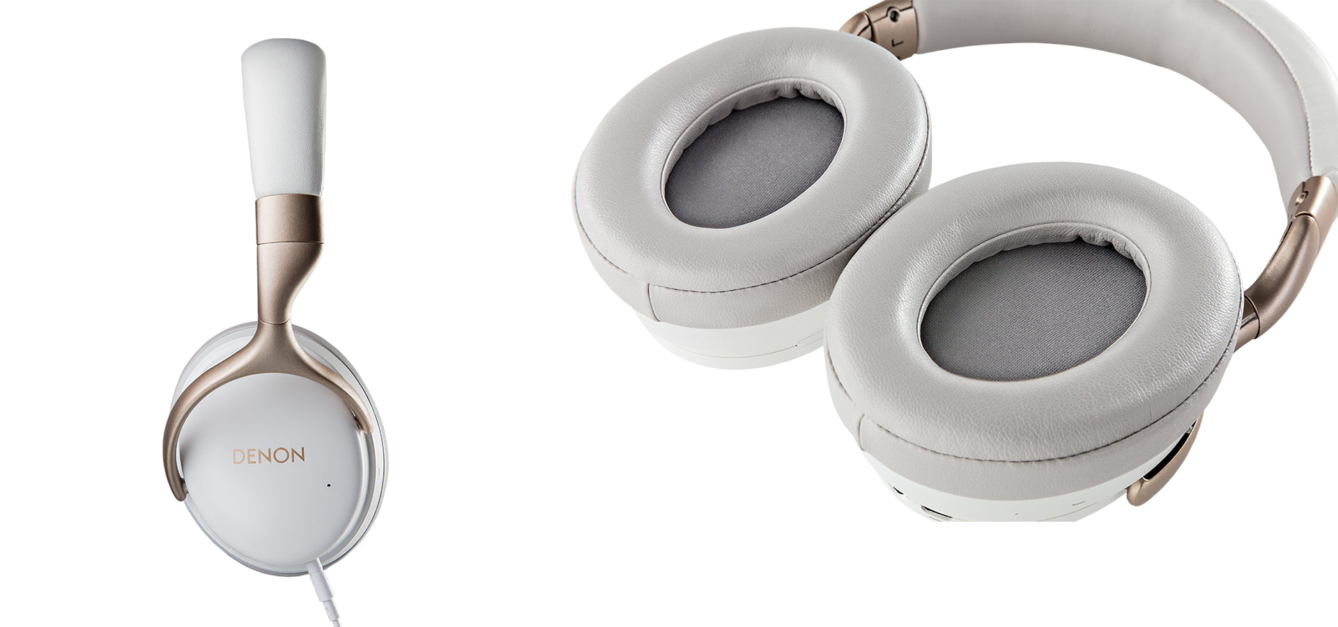 Cuffie Noise Cancellation Denon AH-GC25 NC bianco